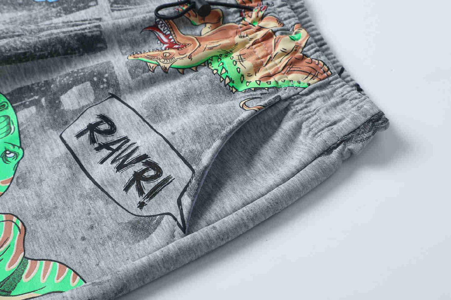 Chlapecké kraťasy Kugo MS9890 šedé